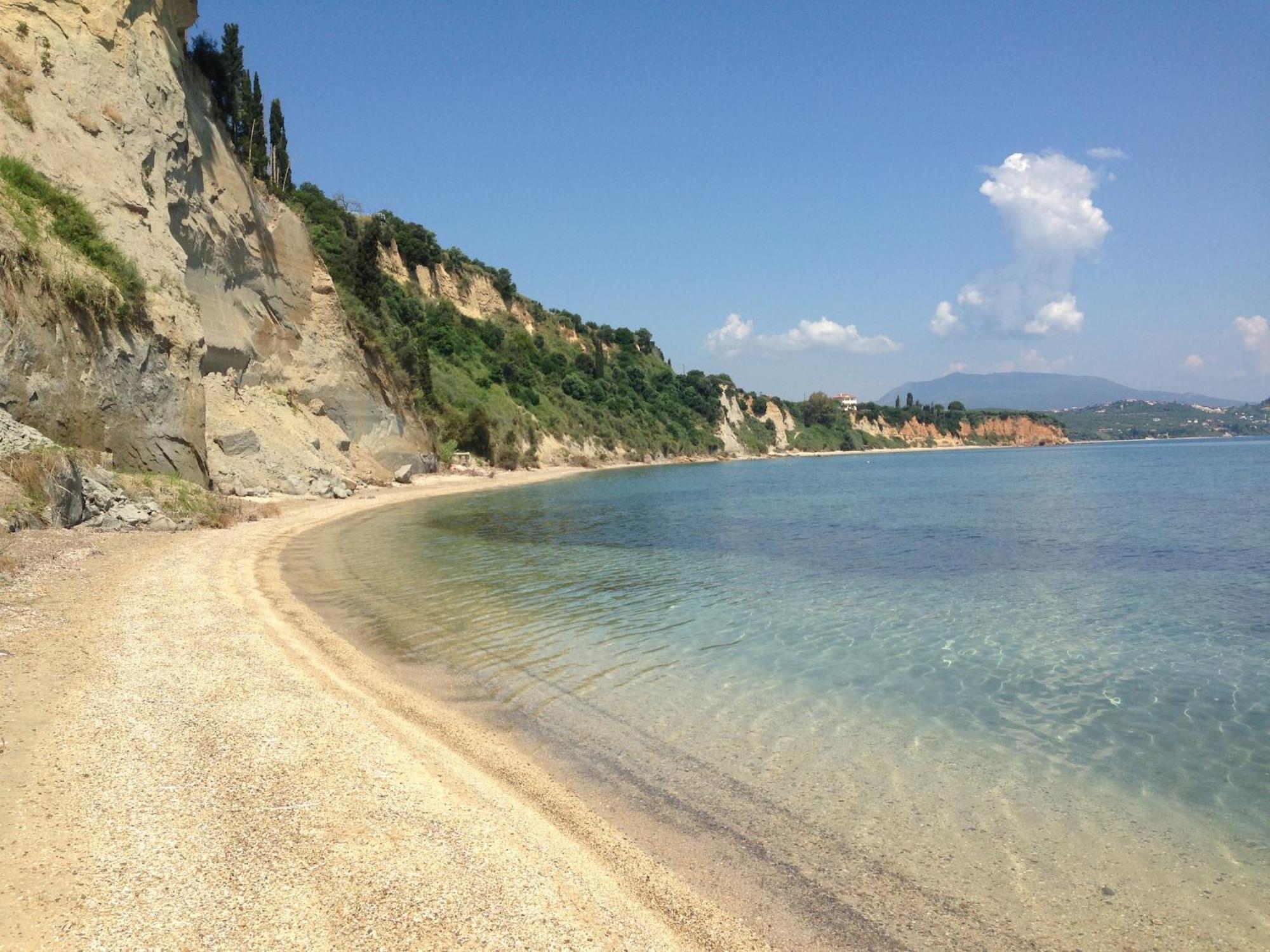 Luxurious Villa In Peloponnese With Swimming Pool Kamária Exterior foto