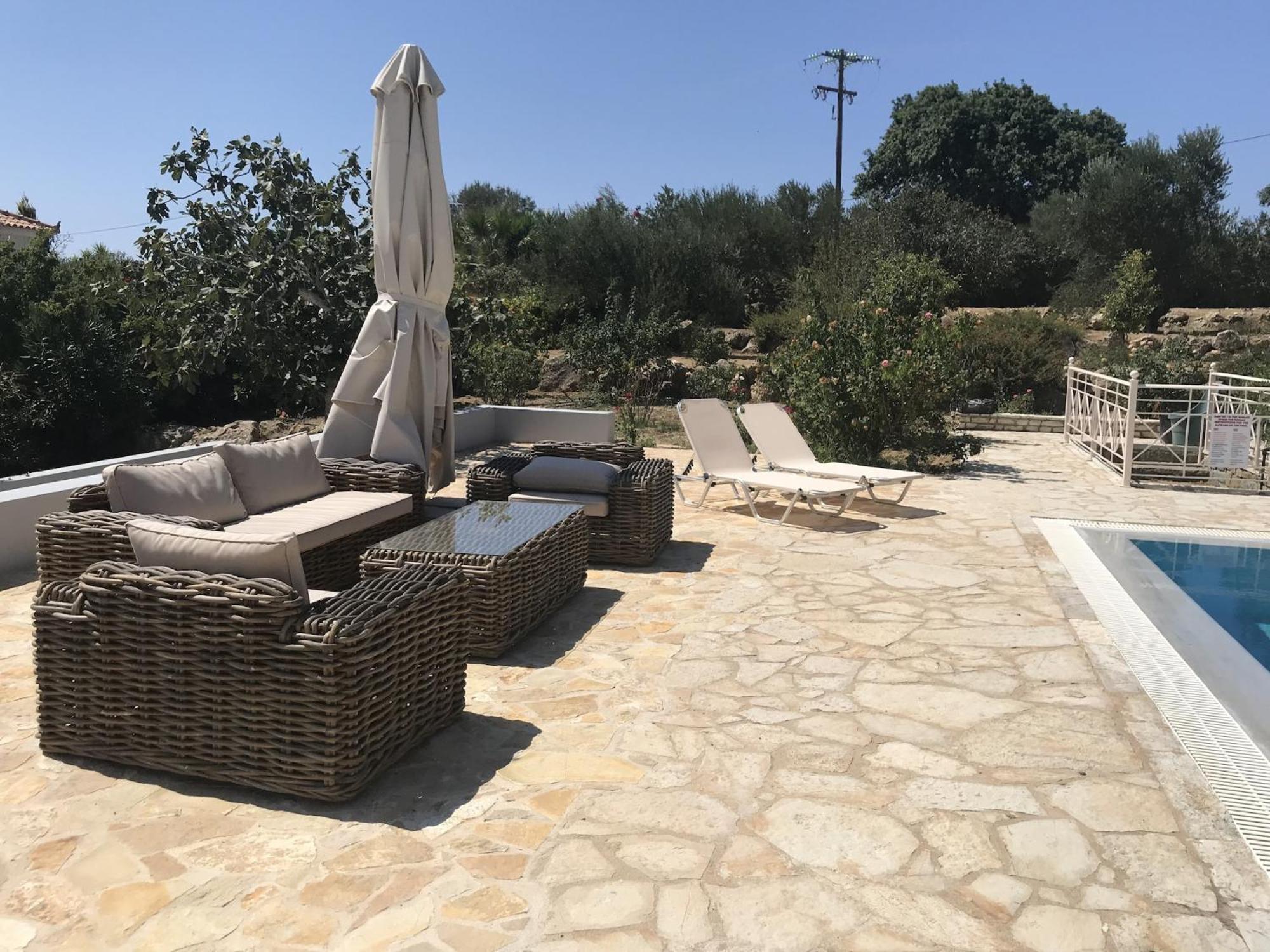 Luxurious Villa In Peloponnese With Swimming Pool Kamária Exterior foto